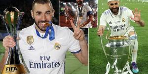 Real Madrid announce Karim Benzema is LEAVING the club this summer after agreeing to end his 14-year spell... as mega £345m move to Saudi Arabia looms for Ballon d'Or winner
