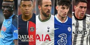 Five players who could replace Karim Benzema at Real Madrid as club confirm their star striker will LEAVE this summer, with Harry Kane among the leading candidates to succeed him 