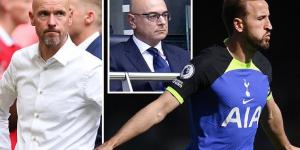 SAMI MOKBEL: How limp Manchester United could have done with Harry Kane leading their line in the FA Cup final... the Red Devils must park their reluctance to deal with Daniel Levy and throw the kitchen sink at trying to sign the Tottenham star this summer