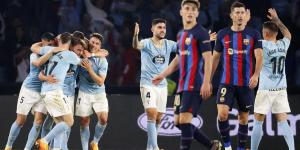 Celta Vigo 2-1 Barcelona: Veiga brace downs LaLiga champions on final day