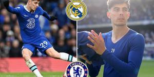 Kai Havertz MUST extend his existing Chelsea deal or they will sanction his sale in line with the club's new policy... as Real Madrid target the German forward who has two years left on his contract at Stamford Bridge 