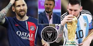 Lionel Messi 'WILL announce his blockbuster move to Inter Miami in the coming HOURS' after snubbing Barcelona and Saudi Arabia in favor of MLS... in a huge coup for David Beckham's US team