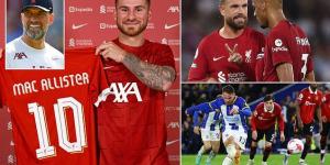 Alexis Mac Allister can play in multiple positions and scored more goals than Liverpool's entire midfield COMBINED last season... what fans can expect of the Argentina star after he sealed a cut-price £35m move to Anfield