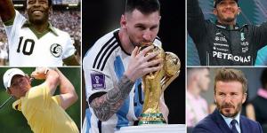 Pele paved the way before Becks cashed in at LA Galaxy, while Lewis Hamilton has won SIX US Grands Prix: As Lionel Messi tries to break America, who else has crossed the pond and succeeded? 