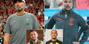 Premier League want FIFA to bring forward Saudi Arabia's transfer deadline after Jurgen Klopp and Pep Guardiola voiced fear about stars being plundered when they cannot be replaced