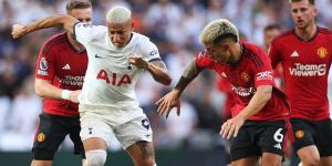 'We have to score' - Erik ten Hag insists Man Utd performed well in first half of dire Tottenham defeat and laments VAR handball decision