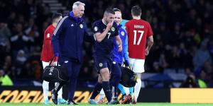 Aston Villa are hopeful John McGinn will be fit to face Tottenham on Sunday after hobbling off the pitch during Scotland's Euro 2024 qualifying match against Norway
