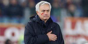 WATCH heartwarming moment Jose Mourinho celebrates Roma's third goal by running over to hug a ball boy - as Italian side go fifth with win over Udinese thanks to goals from Paulo Dybala and Stephan El Shaarawy