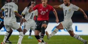 عمر مرموش يسجل هدف التعادل لمنتخب مصر بشباك غانا "فيديو"