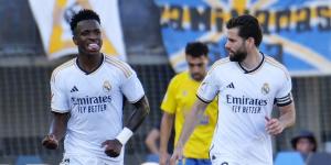 Las Palmas 1-2 Real Madrid: Vinicius Jr and Aurelien Tchouameni on target as Los Blancos fight back to go top of La Liga... but Carlo Ancelotti's side miss suspended Jude Bellingham