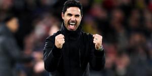 Mikel Arteta praises Arsenal's 'elite mentality' after pulsating victory against Liverpool fired the Premier League title race wide open... as he says his players 'put their heart and soul into every single ball'