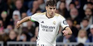 Brahim Diaz replaces Vinicius Jnr in Real Madrid's starting XI just FOUR minutes before the Madrid derby - fans compare his performance to Lionel Messi
