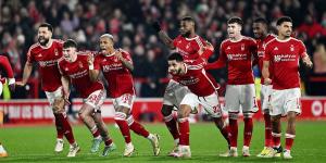 Nottingham Forest 1-1 Bristol City (5-3 on pens): Taiwo Awoniyi nets decisive spot-kick as Premier League side scrape through to book FA Cup fifth round tie with Man United