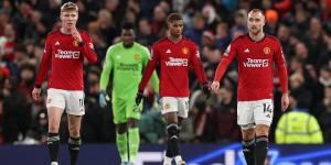 Manchester United named OUTSIDE the world's top 20 clubs... with Erik ten Hag's side rated below PSV, Real Sociedad and Benfica in Opta's Power Rankings