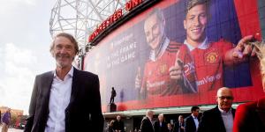 New Manchester United part-owner Sir Jim Ratcliffe echoes Sir Alex Ferguson's famous battle cry in warning to rivals Man City and Liverpool: 'I would like to knock them both off their perch'