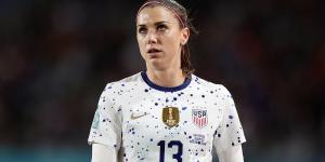 Alex Morgan joins US women's national team for CONCACAF W Gold Cup after Chelsea striker Mia Fishel tore her ACL during a training session
