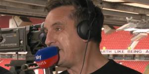 Gary Neville slams 'schoolboy' Man United - and names the part of their game they are the WORST team in the Premier League at - as he questions Erik ten Hag's 'strange' coaching of three of his stars