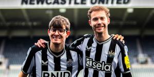 Newcastle's front-of-shirt sponsors Sela reveal special kit aimed at revolutionising the matchday experience for deaf supporters... with fans and mascots to wear it this weekend against Tottenham