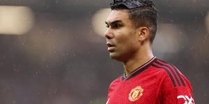 Casemiro admits there is 'NO POINT' Man United even thinking about winning titles or the Champions League right now... as the Brazilian says their poor form keeps him awake at night