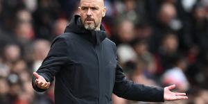 Erik ten Hag bemoans 'stupid mistakes' as Man United fall 11 points behind fourth, after losing a winning position for a third game after being pegged back by Liverpool
