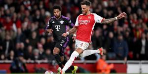 Mikel Arteta left to rue Ben White's 'critical' miss in draw with Bayern Munch...  but Arsenal boss insists his side are still 'alive' in the Champions League quarter-final tie
