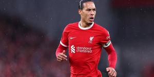 Liverpool star Virgil van Dijk snubs Cristiano Ronaldo in his list of toughest opponents... as he includes Barcelona legend and two Man City heroes