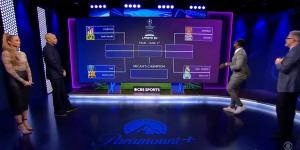 Jamie Carragher, Micah Richards and Co select Champions League brackets on CBS... with 'experienced' Bayern tipped to beat Arsenal and Atletico backed as finalists... while one pundit wastes NO time picking a champion!