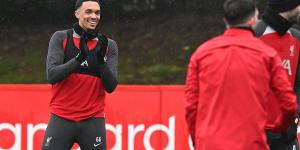 Liverpool are boosted by injury returns as Trent Alexander-Arnold and Alisson join two other stars back in training much to Jurgen Klopp's delight