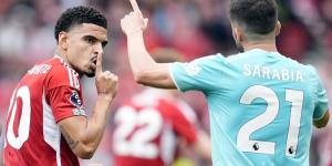 Nottingham Forest 2-2 Wolves: Morgan Gibbs-White scores against former club before Danilo strikes but relegation-battling hosts have to settle for a point... with Matheus Cunha scoring twice for Gary O'Neil's side