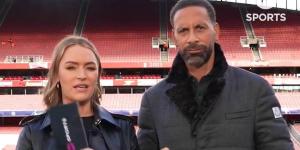Rio Ferdinand and Laura Woods predict who will win the Premier League title after dramatic run-in... but have they tipped Arsenal, Liverpool or Man City as champions?