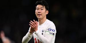 Son Heung-min admits the pressure of trying to replace Harry Kane's goals for Tottenham - and what he REALLY thought of James Maddison before he joined the club