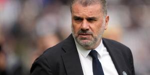 Ange Postecoglou accuses Tottenham of lacking bravery during his side's dismal 4-0 defeat by Newcastle... as he slams Spurs for being 'nowhere near good enough' at St James' Park