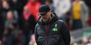 Jurgen Klopp says Liverpool's 1-0 defeat by Crystal Palace 'feels really rubbish' and admits his team were 'horrible to watch' - after their title hopes were dealt a hammer blow