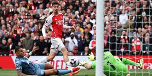 LIVEArsenal 0-0 Aston Villa - Premier League: Live score, team news and updates as Gunners look to return to the top of the table and capitalise on Liverpool defeat