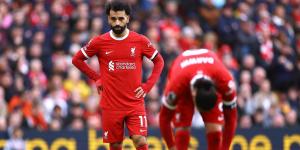 Liverpool fans fume after they fail to keep a clean sheet at Anfield for the ninth successive league game - with Eberechi Eze's early goal for Crystal Palace ensuring the Reds equal their record run without a home clean sheet