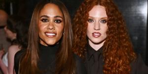 Jess Glynne gushes her high-profile relationship with Alex Scott has only attracted 'super-positive' attention - after keeping past romances private