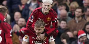 Garnacho and Hojlund lead Manchester United to victory