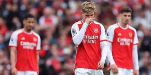 OLIVER HOLT: Read the definition of choking… That's not this Arsenal team. We should admire, not insult them