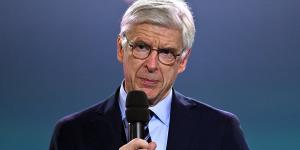 Legendary ex-Arsenal manager Arsene Wenger picks out result that could cost the Gunners the Premier League title... and it's NOT their home defeat by Aston Villa
