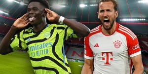 LIVEBayern Munich vs Arsenal (agg 2-2) - Champions League quarter-final: Live score, team news and updates as the Gunners travel to the Allianz Arena for a winner-takes-all second leg after draw in first-leg