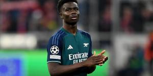 Bukayo Saka's injury-time mistake 'summed up' Arsenal's 'very disappointing' performance against Bayern Munich, says Gunners legend Martin Keown as he insists Mikel Arteta's side 'didn't lay a glove'