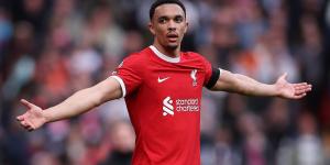 Trent Alexander-Arnold aims 'too excited' dig at Arsenal's mentality after they failed to capitalise on Liverpool title race slip-up... as he tips 'borderline perfect' Man City as heavy favourites