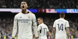 Real Madrid 3-2 Barcelona: Jude Bellingham delivers again with injury-time winner in Clasico as Los Blancos extend lead at top of LaLiga to 11 points after Catalans had led twice