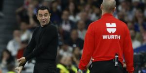 Barcelona boss Xavi calls El Clasico referee 'a DISGRACE' after claiming Lamine Yamal's first half shot crossed the goalline and insists he 'did not get a single decision right' during 3-2 defeat to Real Madrid