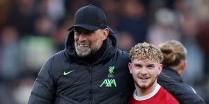 Harvey Elliott in credit with Jurgen Klopp for Trent Alexander-Arnold's  magic free-kick which started Liverpool's 3-1 win at Fulham
