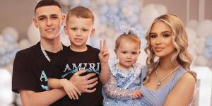 Phil Foden, 23, and girlfriend Rebecca Cooke, 22, are expecting their third child! Man City star reveals happy news with lavish baby shower snaps