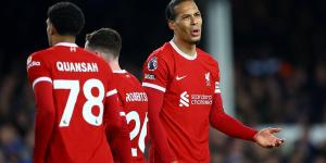 Liverpool captain Virgil van Dijk tells 'unacceptable' team-mates 'don't even think about the title' and to 'look in the mirror' because they have no fight in a remarkable blast at Jurgen Klopp's flops
