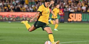 Sam Kerr reveals what she'll do when she quits playing, the job she'd love if she wasn't a soccer superstar - and her chances of playing at the Olympics