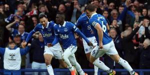 Everton 1-0 Brentford: Idrissa Gueye goal seals Toffees' Premier League safety as Sean Dyche makes it three wins in a week with victory over Bees
