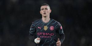 Phil Foden and Ruben Dias ruled out of Man City's crucial clash with Nottingham Forest through illness... but Erling Haaland returns to squad after injury